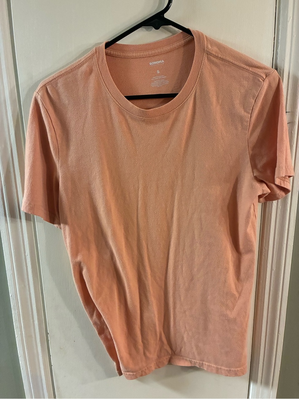 Sonoma Goods For Life Men’s Short Sleeve T Shirt Size Small Coral